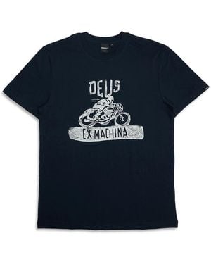 Deus Ex Machina T-Shirts - Blu