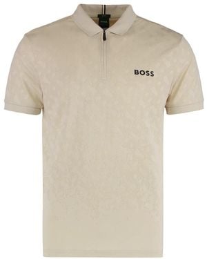 BOSS Polo Shirts - Natural