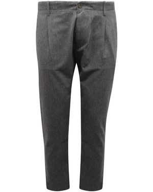 Nine:inthe:morning Slim-Fit Trousers - Grey