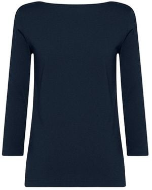 Wolford Long Sleeve T-Shirts - Blue