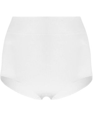 Wolford Korte Broeken ,Wit ,Wol Seamless Shorts