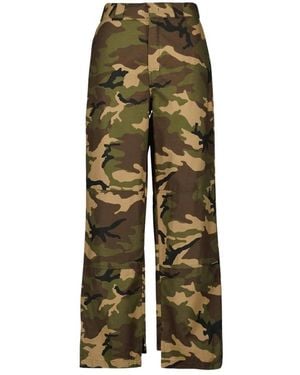 Palm Angels Trousers - Verde
