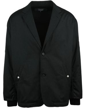 Comme des Garçons Jassen ,Zwart ,Wol Giubbotto A Giacca