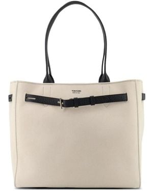 Tom Ford Tote Bags - Natural
