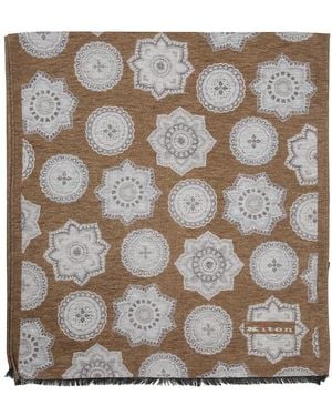Kiton Winter Scarves - Metallic