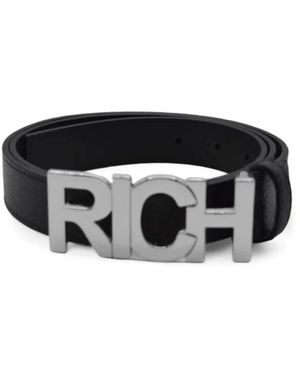 John Richmond Belts - Negro