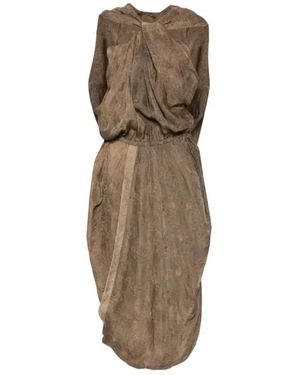 Uma Wang Midi Dresses - Neutro