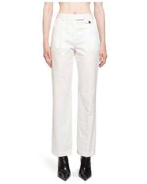 THE GARMENT Straight Trousers - White