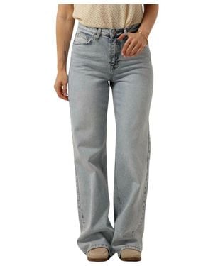 My Essential Wardrobe Wide Jeans - Grey
