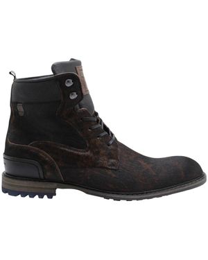 Floris Van Bommel Lace-Up Boots - Nero