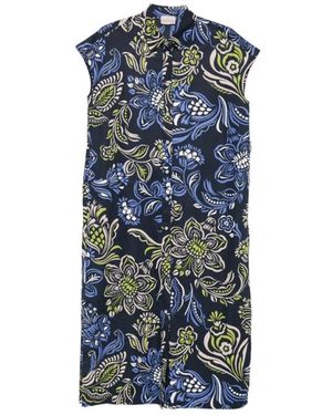 Marella Kleedjes ,Blauw ,Katoen Chemisier Cotone