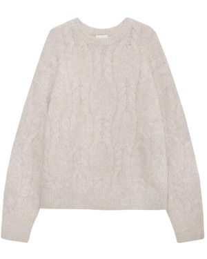 Anine Bing Round-Neck Knitwear - Neutro
