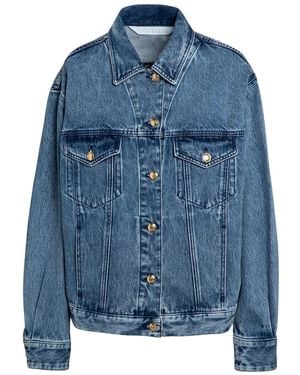 Palm Angels Denim Jackets - Blue