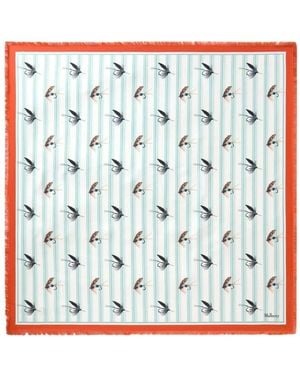 Mulberry Pocket Scarves - Green