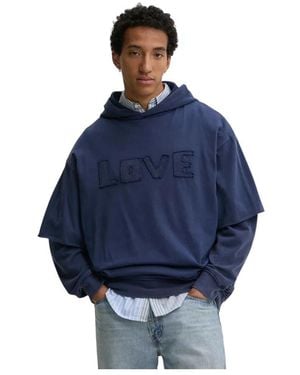 Desigual Hoodies - Blu