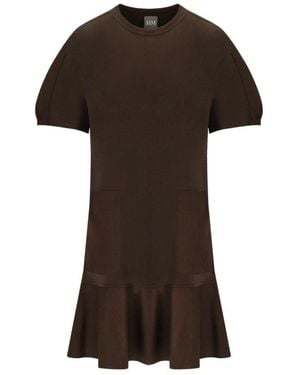 Max Mara Kleedjes ,Bruin ,Katoen Onore Mini Jurk