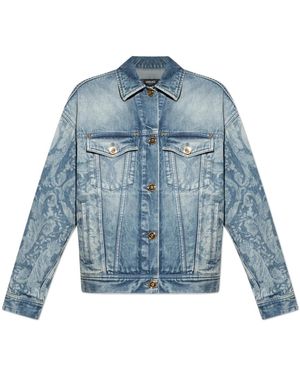 Versace Denim Jas - Blauw