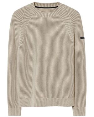 Rrd Rundhals-Strickware - Natur