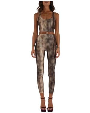 Elisabetta Franchi Jumpsuits - Marrón