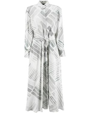 Kiton Shirt Dresses - Grey