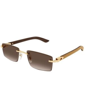 Cartier Zonnebrillen - Bruin