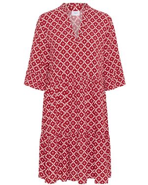 Saint Tropez Midi Dresses - Rojo