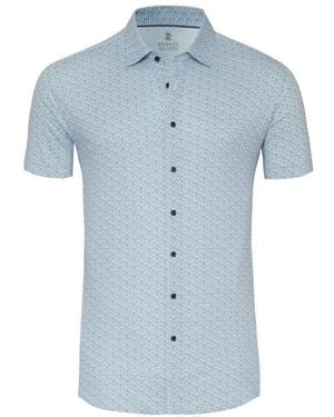 DESOTO Short Sleeve Shirts - Blue