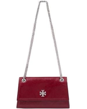 Tory Burch Kira Turnlock Mini Schultertasche - Rot