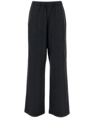 Barena Wide Trousers - Nero