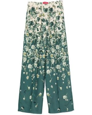 F.R.S For Restless Sleepers Wide Trousers - Verde