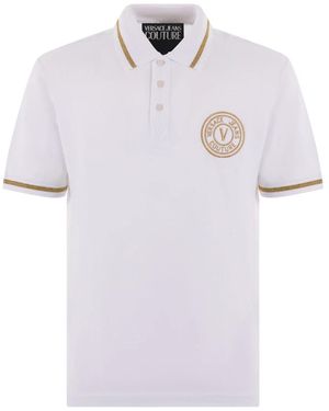 Versace Jeans Couture Polo Shirts - Blanco