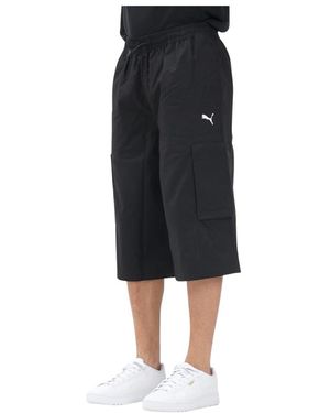 PUMA Long Shorts - Nero