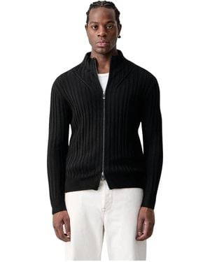 ARMANI EXCHANGE Cardigan Mit Regulärer Passform - Schwarz