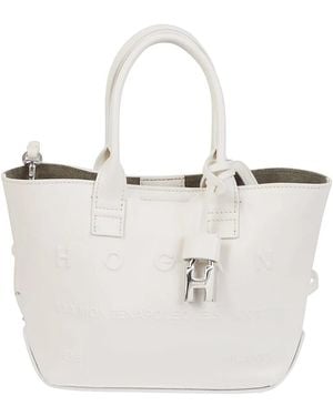 Hogan Tote Bags - White