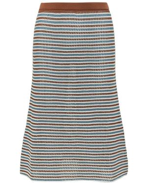 Marni Rokken ,Veelkleurig ,Gebreide Midi Rok - Grijs