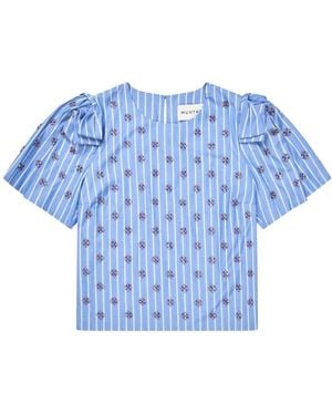 Munthe Blouses - Bleu