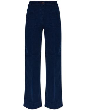 Victoria Beckham Wide Pants - Blue