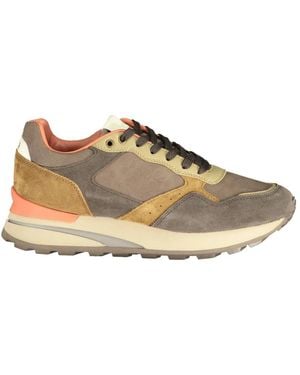 Blauer Sneakers - Marrone
