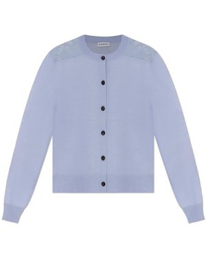 Burberry Truien & Vesten ,Blauw ,Katoen Wendy Cardigan