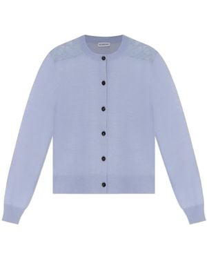 Burberry Truien & Vesten ,Blauw ,Katoen Wendy Cardigan
