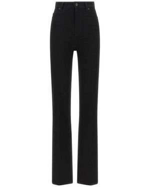 Balenciaga Straight Jeans - Negro