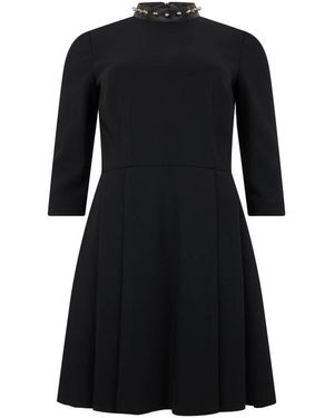 Moschino Elegante Zwarte Jurk