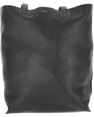 A.P.C. Cabas Maiko Tote - Zwart