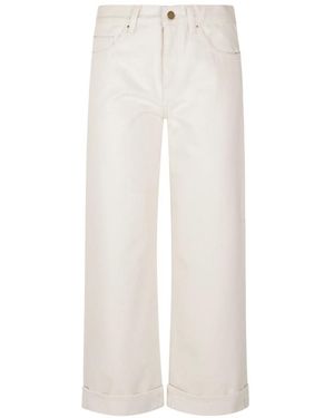 Moncler Straight Jeans - White