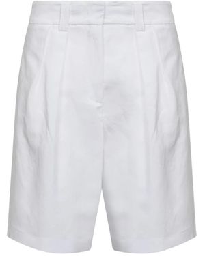 Blanca Vita Casual Shorts - White