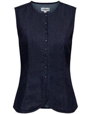 ONLY Waistcoats - Blue