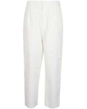 Sarahwear Cropped Trousers - Blanc