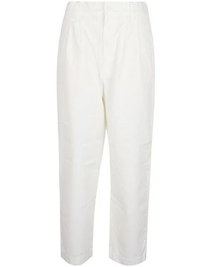 Sarahwear Cropped Trousers - Blanc