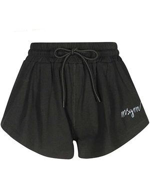 MSGM Short Shorts - Black