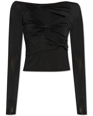Cult Gaia Long Sleeve Tops - Noir